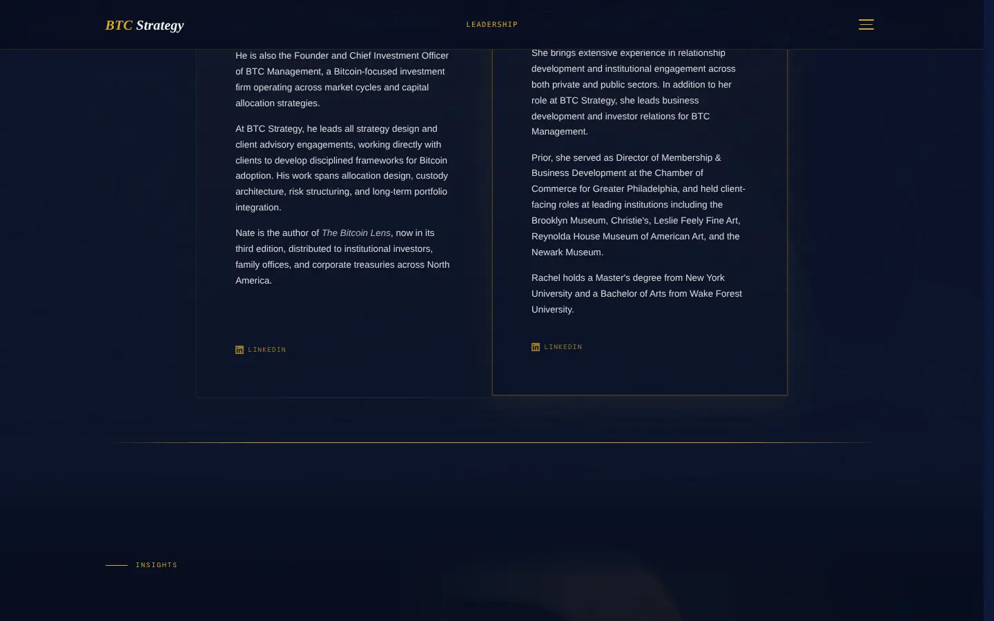 BTC Strategy, screen 3
