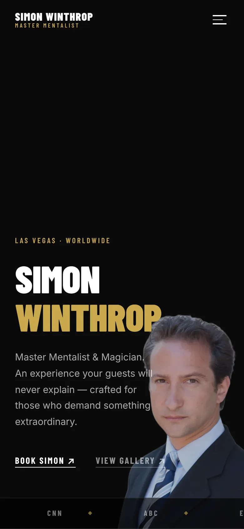 The Simon W on a phone